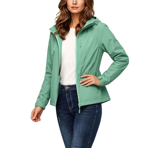 Veste de pluie courte femme étanche pour rester au sec