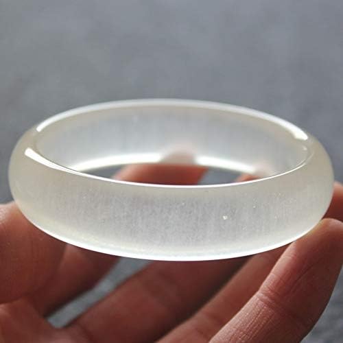 Amazon | ホワイトジェイド バングル 白翡翠 バングル ジェダイト