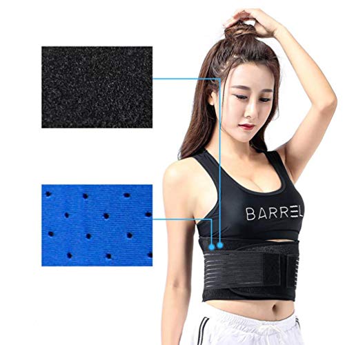Exceart Self Heating Lumbar Brace Infrared Heating Pad Lower Back Support Belt For Women Men #TOP1