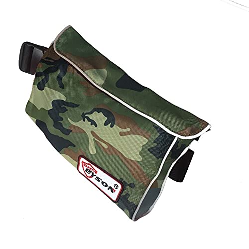 EYSON ライフジャケット フローティングベスト 腰巻き ポーチタイプ 釣り 大人 救命胴衣 ウエスト CE認証 手動膨張 コンパクト 海 川遊び 緑迷彩