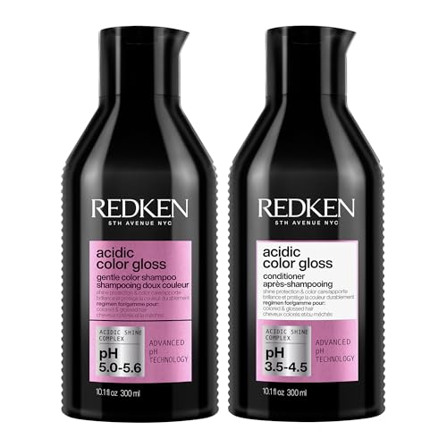 Redken DUO Acidic Color Gloss Sulphate-Free Shampoo 300ml and Acidic Color Gloss Conditioner 300ml