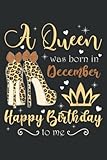  December Girl Birthday Leopard High Heels Was Born Meme: FLOWER JOURNAL: 6\