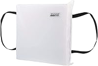 Vista 3 de Seachoice Cojín de flotación de espuma marina de emergencia, cuadrado, 15 pulgadas x 15 pulgadas, color blanco