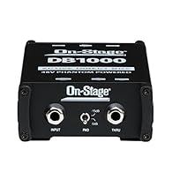 Transforms high impedance signal to a low impedance (XLR) signal With insulated inputs, a 15 dB pad and ground lift For acoustic guitars, bass guitars, keyboard instruments and more Weight: 0.7 lbs.