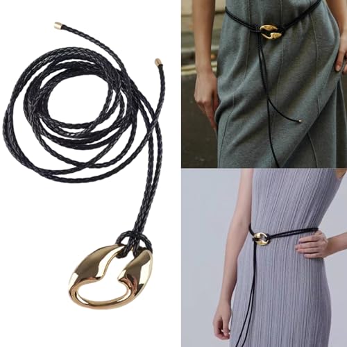 Chain Belt For Women Waist Chain Belt Braided Chain Belly Chain For Dress Western Braided Belt Braided Waist Chain2