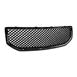 Topline Autopart Black Mesh Front Hood Bumper Grill Grille ABS For 06/07-12 Dodge Caliber