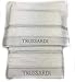 Produktbild Trussardi Home Linen Paar Handtücher 1 + 1 (1 cm 60 x 110 + 1 cm 40 x 60) Art. Ribbon Weiß