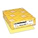 Neenah Paper 49141 Exact Index Cardstock, 11" x 17", 90 lb/163 gsm, Canary, 250 Sheets (40314)