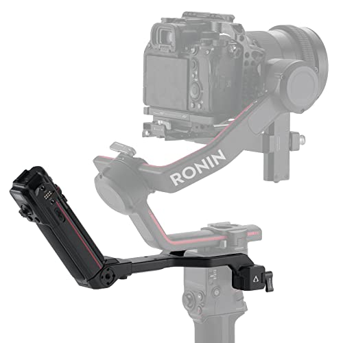 Tilta Advanced Rear Operating Control Handle Compatible with DJI RS2/RS3 Pro/RS4 Pro Gimbal, Wireless Focus Motor, Nucleus M