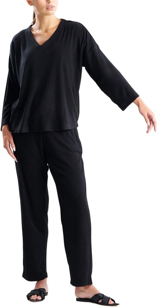 N Natori Women's Top and Pant Set Length 26" Inseam 29"