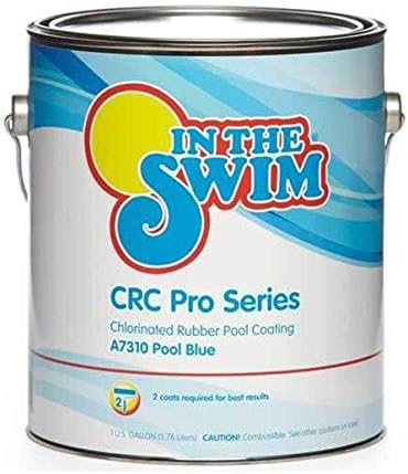 Chlorinated Rubber-Base Pool Paint - White 1 Gallon