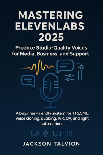 Mastering ElevenLabs for Beginners 2025: Produce Studio-Quality Voices for Media, Business, and Support