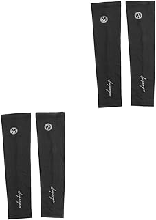 INOOMP 2 Pares De Mangas De Braço UV Manga De Proteção Solar Mangas De Braço Esportivas Mangas De Proteção UV Mangas De Braço De Corrida Mangas De Ciclismo Mangas De Resfriamento Mangas