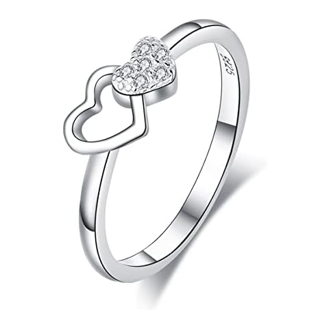 Anillo VELESAY Plata Mujer Corazón CZ Compromiso Alianzas Cover