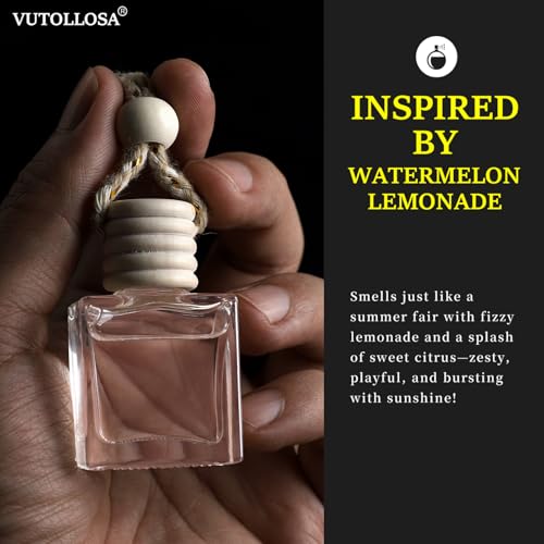 Image of 2- Pack Soda Lemonade Car Air Freshener Hanging Long Lasting Car Scent Essential Oil Diffuser Car Perfume Inspired Fragrances for Men and Women by VUTOLLOSA
