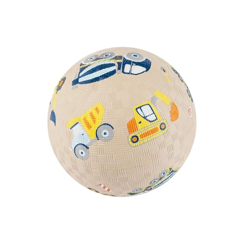 Kautschukball Baufahrzeuge 12cm