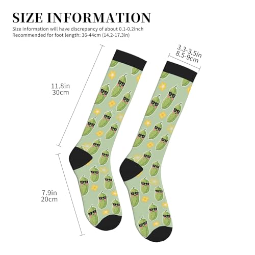 Image of Compression Socks for Women Men Circulation Graduated Supports Socks for Running Travel Nurse Athletic Sports