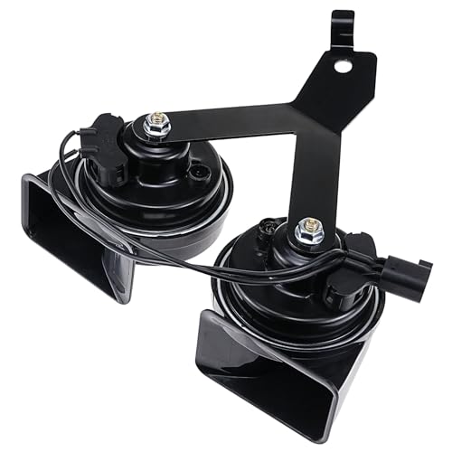 Horn Assembly with Bracket | Compatible with 2009-2014 Ford F-150 | Replace# 9L3Z-13832-A by LEVANLIGHTING - Used condition - Image 6