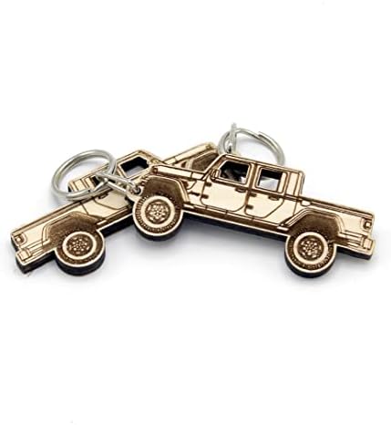 Jeep® Gladiator JT Wooden Keychain - Made in the USA image 5
