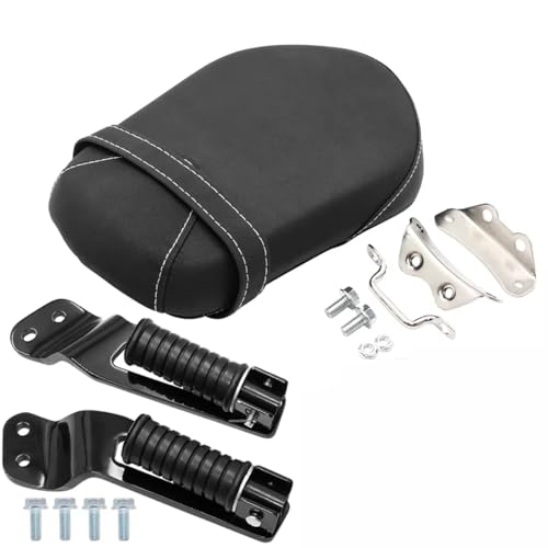 �t�b�g�y�O Compatible With Yamaha For Bolt XVS950C CU 2014-2021 Bolt R-Spec XVS950C 2014-2023 ���A�V�[�g �s���I�� �t�b�g���X�g �y�O �p�b�Z���W���[�L�b�g(Passeng