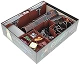 Porte-cartes avec compartiments pour cartes de petite taille (dimensions intérieures : 96 x 67 mm) et grandes (124 x 82 mm) - Convient pour les cartes avec pochettes de protection