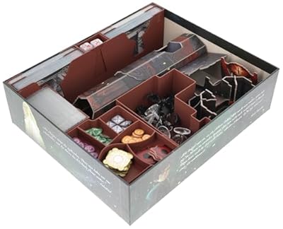 Feldherr Organizador Compatible con El Señor de los Anillos: El Destino de la Comunidad - Inserción para Caja básica - Soportes para Cartas, fichas y Dados - Configuración rápida | Ya disponible en tu tienda friki favorita! En mundofriki.es!