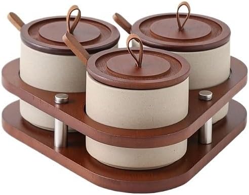 Retro Clay Spice Box Home Seasoning Set Kitchen Combination Pack