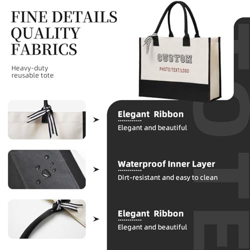 Bolsa Tote Personalizable con Logo e Imagen miniatura 5