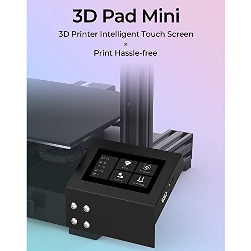 Creality Official Updated 3D Pad Mini, 4.3 Inches Touch Screen Kit With Filament Sensor, Fits For Ender 3 Pro, Ender 3 3D Printer With Creality 32-Bit Mainboard #TOP1