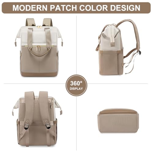 Image of PALAY Backpacks for Women 15.6 Inch Work Laptop Teacher Nurse Backpack Purse Waterproof Travel Computer Bag for Women