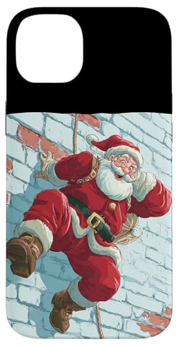 �f�G�ȃT���^�N���[�X�̕Ǌ|���R�X�`���[���B �X�}�z�P�[�X iPhone 14 Plus �p