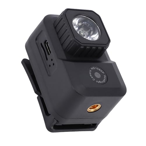 FOSA Head Mounted Camera 1080P HD con luz LED miniatura 7