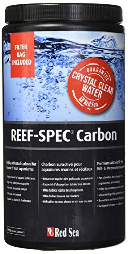 REEF Red Sea Spec Carbon - Aquarium Filter Media (2000 Ml/ 64 Oz), Black REEF Red Sea Spec Carbon - Aquarium Filter Media (2000 Ml/ 64 Oz), Black