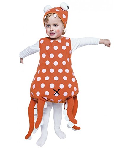 Yuppiyei DISFRAZ DE PULPO ROJO - 3-4 AÑOS