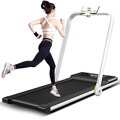 Mini Cinta De Correr Eléctrica Plegable Máquina para Caminar Hogar Pequeño 3.5HP Ultra Silencioso Plegable 58cm Plataforma De Carrera Ultra Ancha Que Soporta Carga 120KG Pequeña