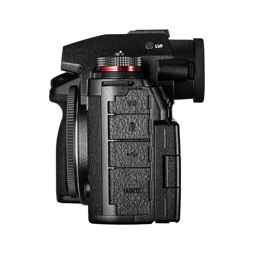Image of Panasonic LUMIX S1R II Mirrorless Camera with 24-105mm f /4 Lens | 47MP Full-Frame Sensor, 6K Video, IBIS, V-Log, OLED Viewfinder + 64GB Card + 77mm Color Filters + Battery + More