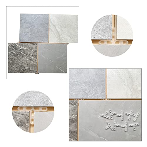 Kitchen Wall Spacer Tile Levelling Clips 6.0mm (0.25 Inch) Espaciadores Ee Azuleios Ceramic Levelling Spacers Floor Spacers Plate Spacers (Transparent Colour) - Image 3