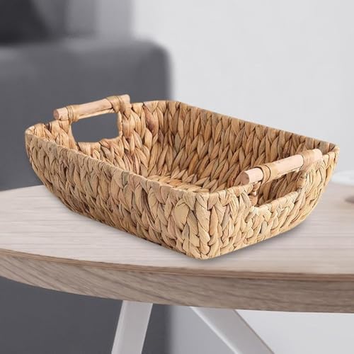 Cesta de almacenamiento rectangular para salón y cocina 7