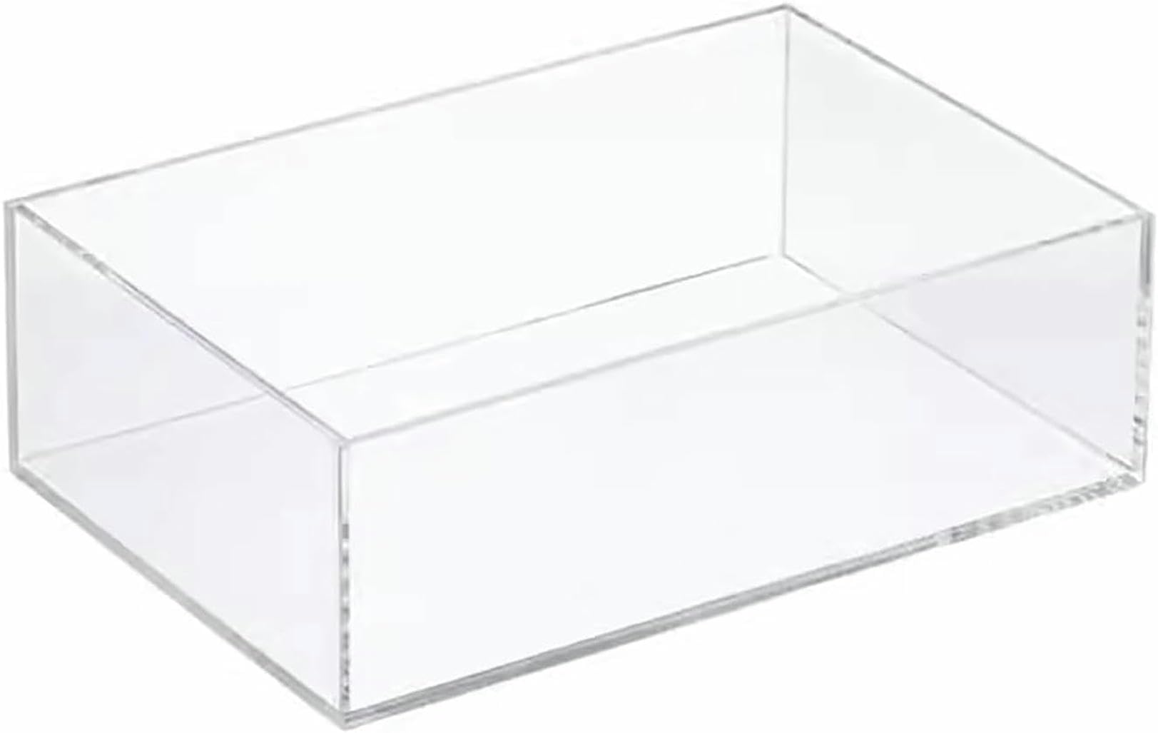 Boîte de rangement en acrylique pour aquarium résolvant le désordre des accessoires