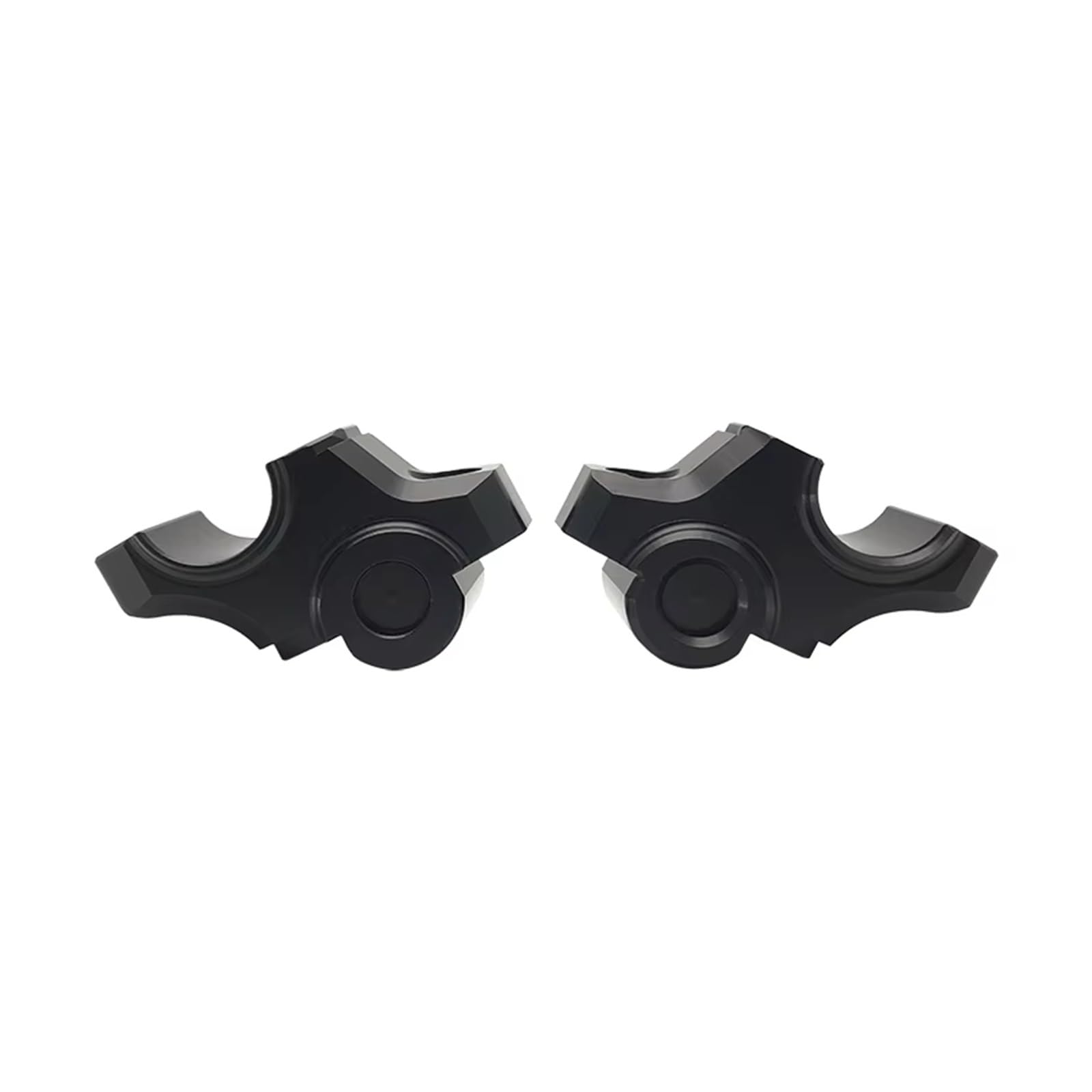 Abrazadera Elevadora Para Manillar De Motocicleta Para MT-09 Para FZ-09 Para XSR900 2012 2013 2014 2015 2016 2017 2018 Alzas Manillar Moto(Plata)
