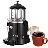 Electric Chocolate Dispenser Warmer with Stirring Function and Adjustable Temperature, for Melting Chocolate, Cocoa, Milk, and Coffee