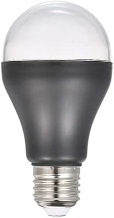 Uonlytech UV Bulb Lamp Portable Mini Ultraviolet LED Light for Hotel Household Toilet Office Bedroom (365NM Black)