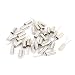 New Lon0167 30 Pcs Featured 3mm x 8mm reliable efficacy 32.768k Hz Cylindrical Quartz Crystal Oscillator Silver Tone(id:9b6 a4 be dab)
