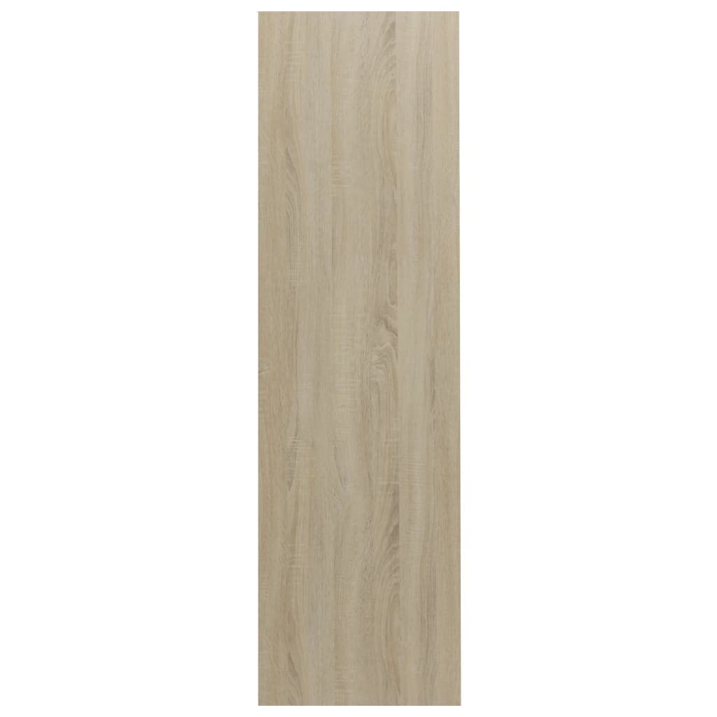 Solivagant Bücherregal Sonoma-Eiche 97,5x29,5x100 cm Holzwerkstoff, Möbel,Regalsysteme,Bücherregale Bücherschränke, 28.35 kg-800174