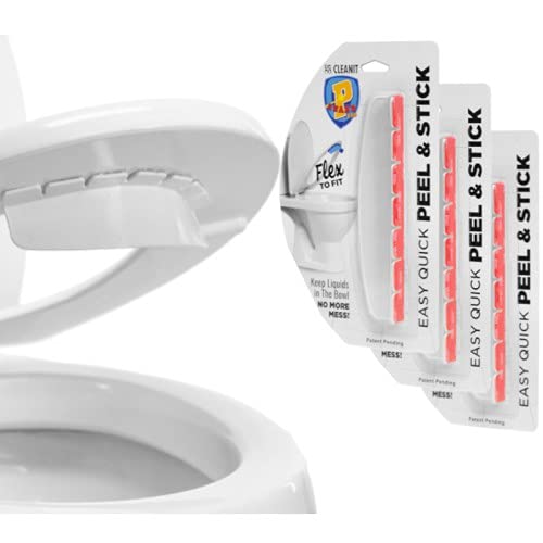 PGuard Urine Deflector Pro 3 Pack for Toilet Seat, Potty Training Pee Guard Splash Shield Keeps Urine in Toilet Bowl (CISPGUARDPROV2)