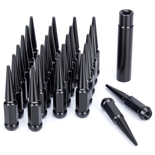 Dynofit 14mmx1.5 Wheel Spike Lug Nuts for Chevy Silverado Sierra