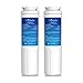 EcoAqua EFF-6007A Filtr do lodówki wodnej kompatybilny z Maytag UKF8001, UKF8001AXX, UKF8001P, WF50, WF51, WF50-NI300, EDR4RXD1, Whirlpool 4396395, Kenmore 9006, 46-9006, KitchenAid 439393939393939000006, KitchenAid 439, 6548 (2)