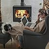 Faux Fur Throw Blanket- Luxurious, Soft, Hypoallergenic Premium Faux Chinchilla Fur Blanket with Faux Mink Back and Gift Box, 60x70 by LHC (Brown)