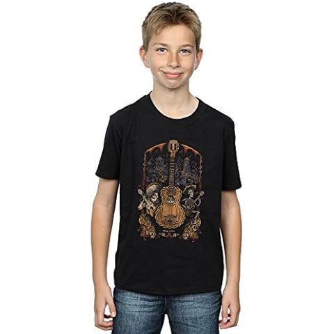 Disney Boys Coco Guitar T-Shirt for Ages 9-11 Cover