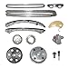 FURREN AP01 Timing Chain Kit Camshaft Phaser Gear 2007-2012 Compatible with Mazda Speed 3 6 CX-7 2.3 MPS L3K914500 L3K912500A L3K912614